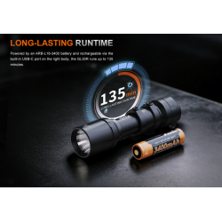 FENIX GL30R – TAKTICKÁ NABÍJECÍ ZBRAŇOVÁ SVÍTILNA, 800 LM