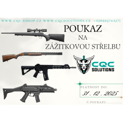 ZÁŽITKOVÁ STŘELBA – Vyberte si svůj balíček a zažijte adrenalin na vlastní kůži!