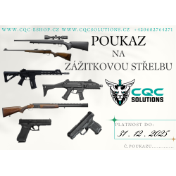 ZÁŽITKOVÁ STŘELBA – Vyberte si svůj balíček a zažijte adrenalin na vlastní kůži!