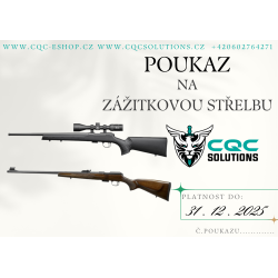 ZÁŽITKOVÁ STŘELBA – Vyberte si svůj balíček a zažijte adrenalin na vlastní kůži!