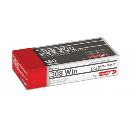 Střelivo Aguila .308 WIN FMJBT (150gr) 20ks