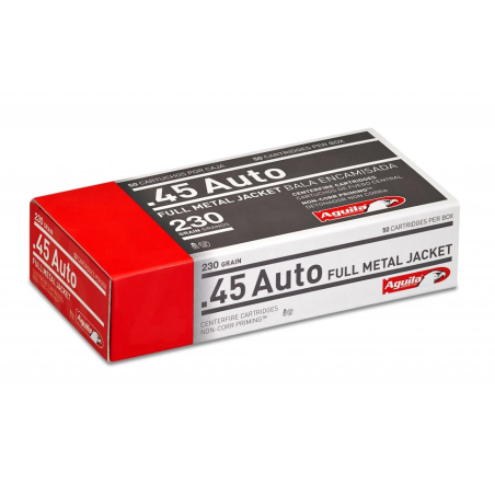 Střelivo Aguila .45 AUTO FMJ 230gr 50 ks