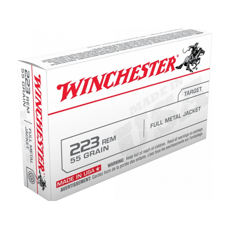 Winchester .223 REM FMJ 55gr – 20 ks