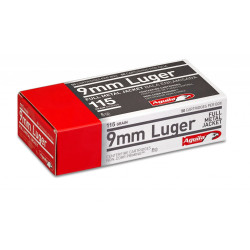 Aguila 9 mm Luger FMJ 115gr, 50 ks
