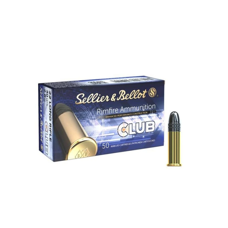Střelivo Sellier & Bellot 22 LR Club / Standard — 40 gr Střelivo Sellier & Bellot 22 LR Club / Standard — 40 gr