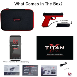 TitanX – inteligentní laserová tréninková pistole
