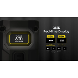 NITECORE TINI 3 – mini kapesní svítilna 600 lm, USB-C, 330 mAh