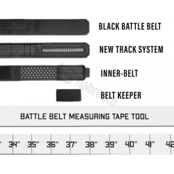 KORE BATTLE BELT – Kompletní bojový opasek (vnitřní + vnější + spona)