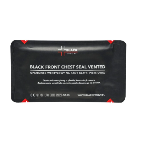 BLACK FRONT – Chest Seal Vented