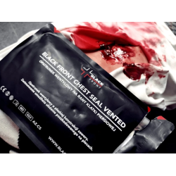BLACK FRONT – Chest Seal Vented