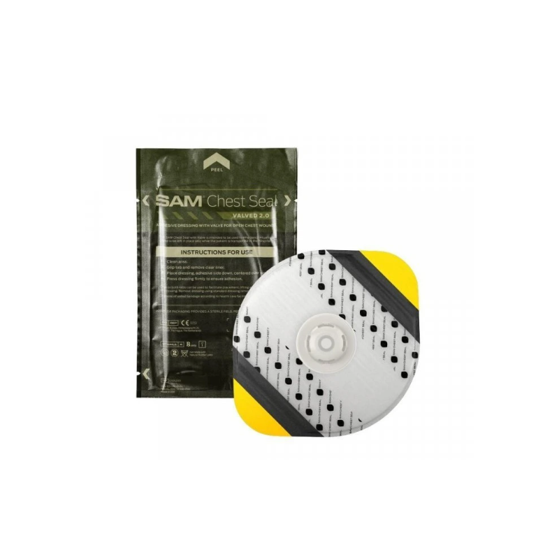 SAM Chest Seal COMBO – hrudní krytí s ventilem a bez ventilu