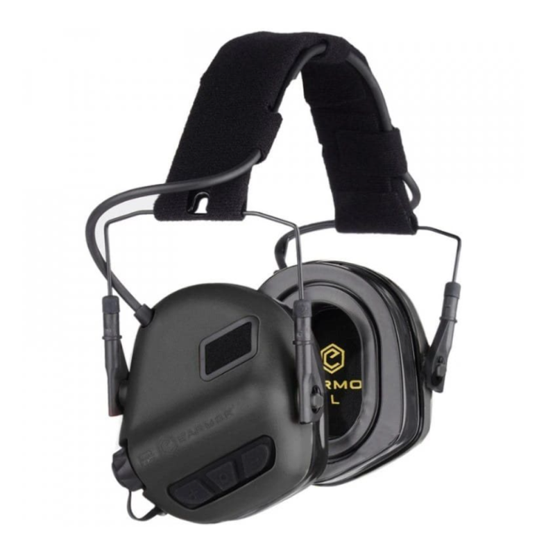 EARMOR M31 PLUS – elektronická sluchátka s aktivním příposlechem (černá)