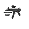 Výhodný set: Karabinový tlumič G.I.S. CSR9 WB Steel TRI-LUG + Kolimátor Falke LE Gen. + Lucansky Arms Stinger 9
