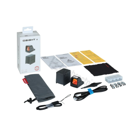 OLIGHT Osight X 3 MOA – kolimátor s magnetickým nabíjecím krytem