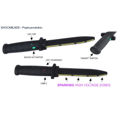 SHOCKBLADE ELITE Tréninkový nůž – Realistický trénink bez zranění