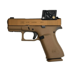 Glock 43X A-CUT™ COA™ COMBO Coyote 9 mm Luger